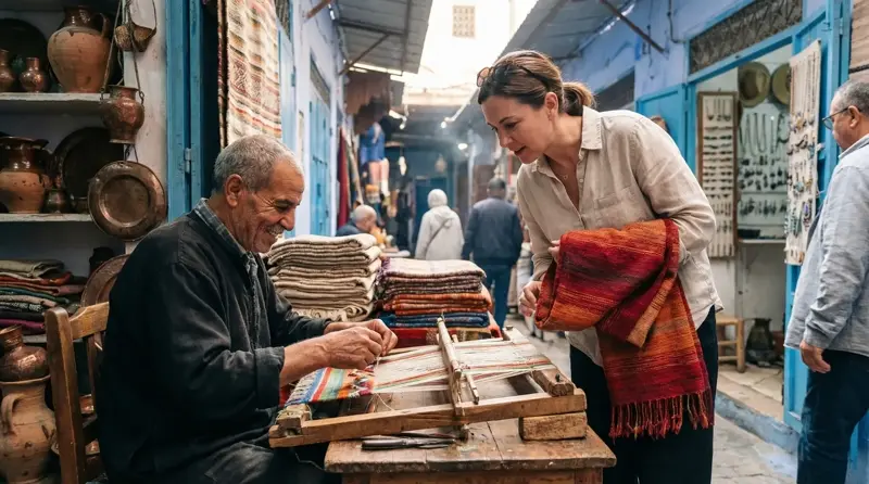 Chefchaouen Blue City Focus — Morocco tour, photo 4